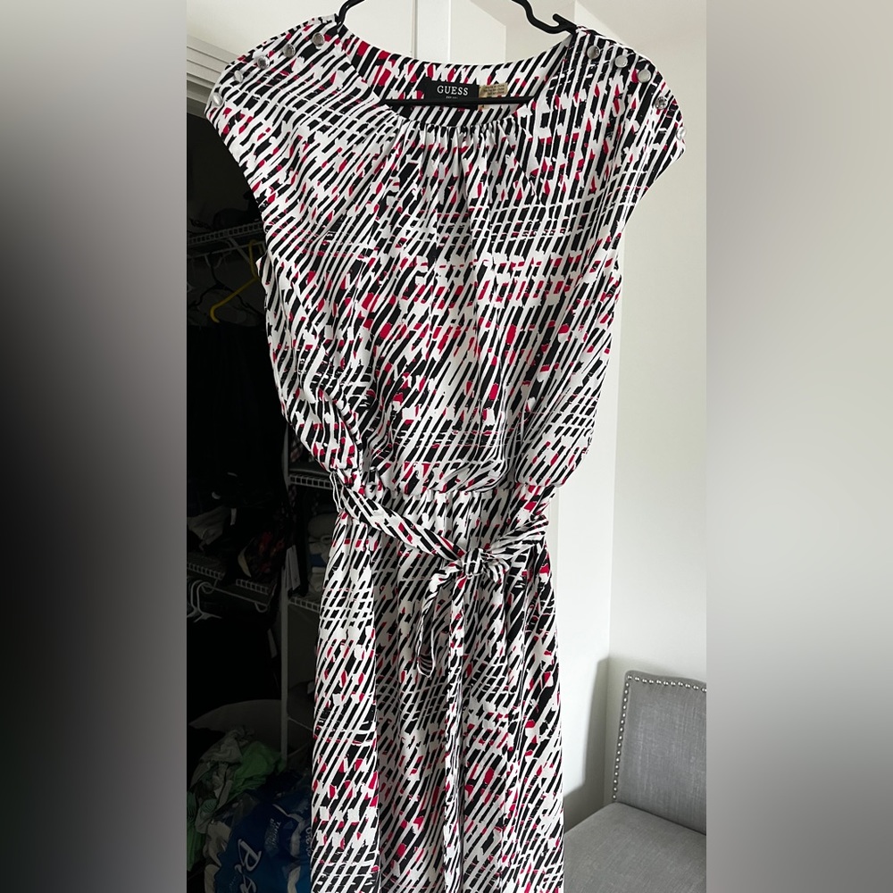 Guess Minidress Tie Waist